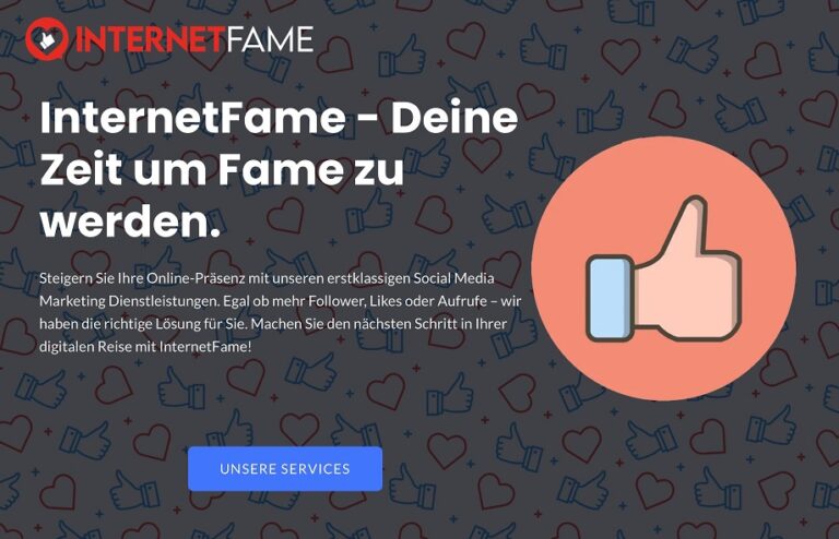 InternetFame bekräftigt seine Mission, skalierbare Social-Media-Lösungen in ganz Deutschland anzubieten