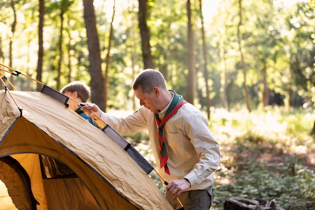 Pick up zelt selber bauen – Bauschritte kennenlernen